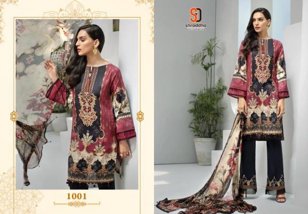 Shraddha Marjjan Remix Lawn Cotton Pakistani Salwar Kameez